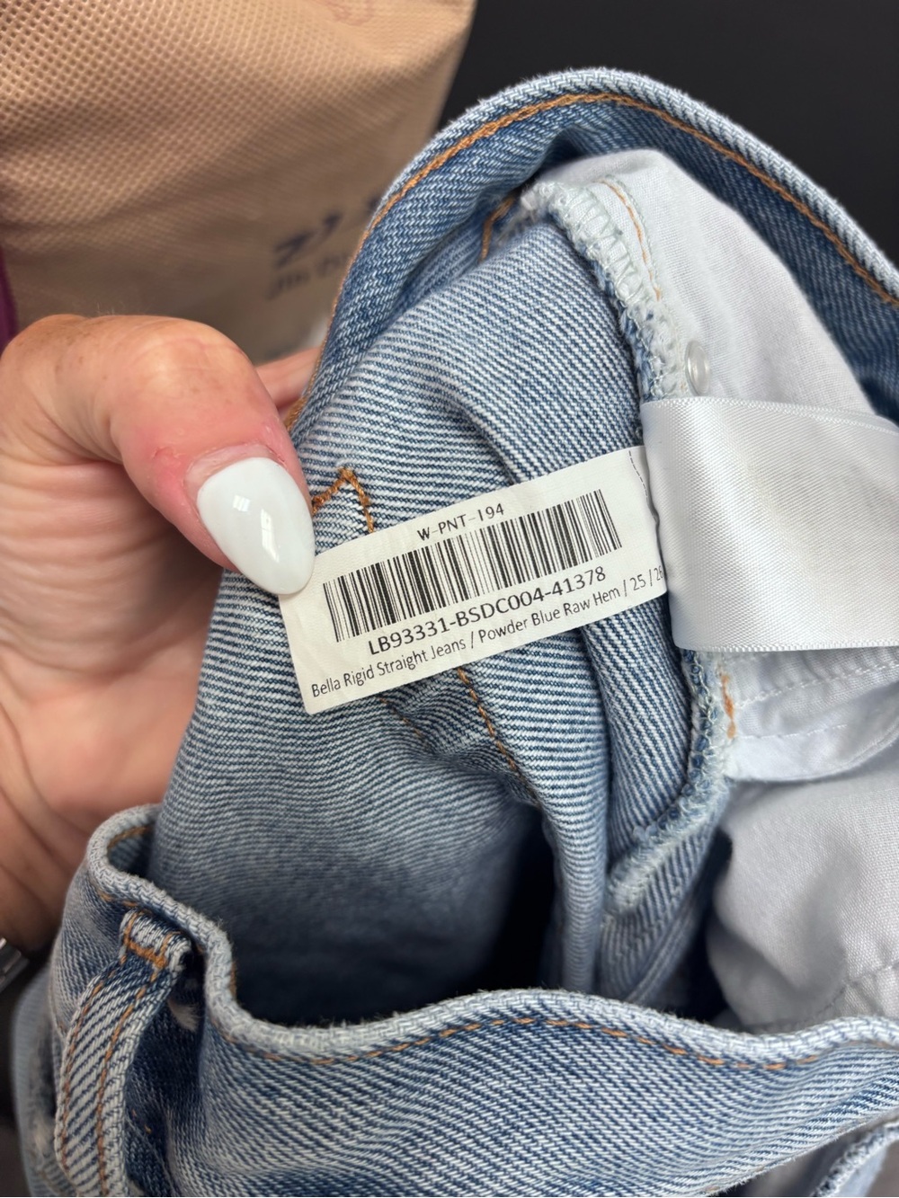 Quince Bella Rigid Straight Jeans - Picture 12 of 12